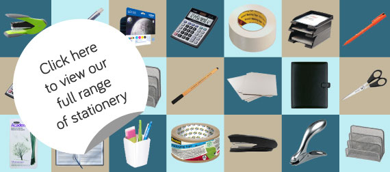 We have a wide range of stationery