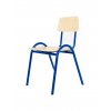 Wooden Base Blue Junior Chair  BC40208