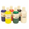 Fabric Paint Textile Colour(6)YE/RD/BU/GN/BL/WH