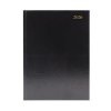 5 Star Desk Diary Day Per Page A5 Black 2026 KFA51BK26