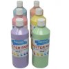 POSTER PAINT PASTEL(6)500ml Gn,PUR,Ye,PK,BU,OR