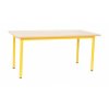 Size 2 Yellow Double Top Table 550mm Height(TI2)