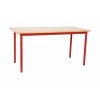 Size 3 Red Double Top Table 600mm Height(TI3)