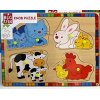 Wooden Grab Puzzle Animals