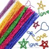Glitter Pipe Cleaners 30cm Assorted (30) 42277