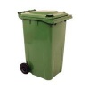2Work Wheelie Bin 240 Litre Green 2W10842