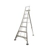 Werner Adjustable 5 Tread Tripod Ladder with High Handrail 92505