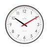 Acctim Riley Office Wall Clock Black 30cm 22573