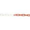 JSP Red/White Plastic Chain 6mm x 25m