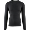 Trojan Black Long-Sleeve Wicking Base-Layer Vest L