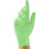 Unigloves Pearl Green Nitrile Disposable Gloves M (Pack of 100)