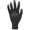 Arco Essentials Black PU-Coated Polyester Work Gloves 8 (Pack of 12)