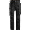 Snickers Workwear AllroundWork 6241 Men's Black Trousers with Holster Pockets 38S 108