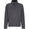 Regatta Men's Grey Quarter-Zip Micro Fleece Jacket L