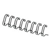 Fellowes Wire Binding Combs 14mm Black (Pack of 100) 53277