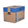 Bankers Box SmoothMove Prime Moving Box 127L XL Brown/Blue (Pack of 5) 6205401