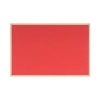 Bi-Office Double-Sided Board Cork And Felt 600x900mm Red FB0710010