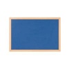 Bi-Office Earth Felt Notice Board 900x600mm Blue RFB0743233