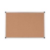Bi-Office Aluminium Frame Cork Noticeboard 1200x900mm CA051170