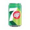 7-Up Lemon and Lime Carbonated Canned Soft Drink 330ml (Pack of 24) 402010