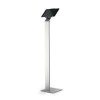 Durable Floor Tablet Stand 270x270x1215mm Silver 893223