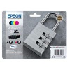 Epson 35XL Padlock DURABrite Ultra Ink Cartridge High Yield CMYK Multipack C13T35964010