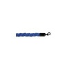 5 Star Braided Rope Blue 1.8m with Black Ends