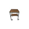 5 Star Mobile Workstation with Undershelf 600x600x860mm FS647146