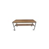 5 Star Mobile Workstation with Undershelf 1800x600x860mm FS647283