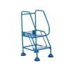 5 Star UK Domed Feet Punched 2 Tread Steps Blue FS687549