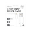 Lightning to USB Port Cable 1m White Pack of 24 ELE5966