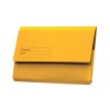 Exacompta Guildhall Document Wallet Foolscap Yellow (Pack of 50) GDW1-YLW