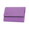 Guildhall Document Wallets Foolscap Violet (Pack of 50) GDW1-VLT