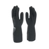 Shield 33cm Industrial Rubber Glove Black Size 8 GI/6406/8