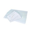 Rapesco Eco Recycled Popper Wallet A5 Clear (Pack of 25) 1500