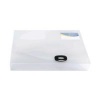 Rapesco Rigid Wallet Box File 40mm A4 Clear 0711
