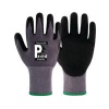 Pred Graphite Cut 1 Safety Gloves Nitrile Micro Foam Palm Coated Black/Grey 11 MF15A-11