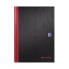 Black n' Red Casebound Smart Ruled Hardback Notebook A4 100080428