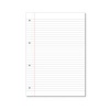 Hamelin Loose Leaf Paper 8mm Lined 1000 Page Punched 4 Hole A4 (Pack of 5) 100102905
