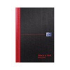 Black n' Red Casebound Ruled Recycled Hardback Notebook 192 Pages A5 (Pack of 5) 100080430