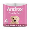 Andrex Family Soft Toilet Roll 2-Ply 170 Sheets Per Roll 6x4 (Pack of 24) 4490863