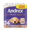 Andrex Ultimate Quilts Toilet Roll 3-Ply 115 Sheets Per Roll (Pack of 24) 4475901