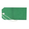 Strung Tag 120x60mm Green (1000 Pack) KF01624
