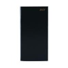 Slim Desk Diary Potrait Week To View Black 2027 KF1BK27