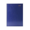 Desk Diary 2 Page Per Day A4 Blue 2027 KF2A4BU27