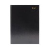 Desk Diary Day Per Page Appt A4 Black 2027 KFA41ABK27