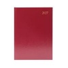Desk Diary Day Per Page A5 Burgundy 2027 KFA51BG27