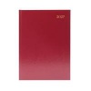 Desk Diary 2 Day Per Page A5 Burgndy 2027 KFA52BG27