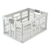 Keeeper Ultra Tough Ben Folding Crate 45 Litre Silver 10297