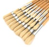 Major Brushes Hog Hair Round Head Paint Brushes Length 215mm (Pack of 30) 028649